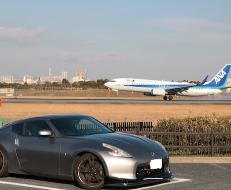主に伊丹空港発着の飛行機の写真を撮ります 皆さん自慢の車やバイクを飛行機と一緒に撮影してみませんか？ イメージ1