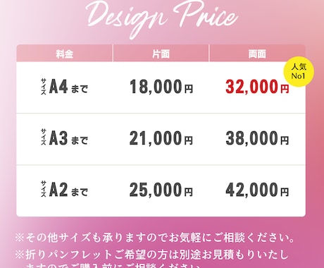 センスのよいチラシをデザインいたします 実績多数！どんなジャンルもお任せください！ イメージ2