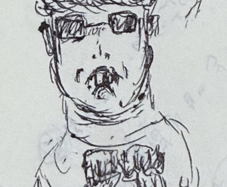 奇妙で変な人物画書いてます 基本的に万人には受けないと思います。変な絵ですので。 イメージ1