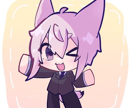 可愛らしいデフォルメイラスト描きます はっきりした線のデフォルメです イメージ2
