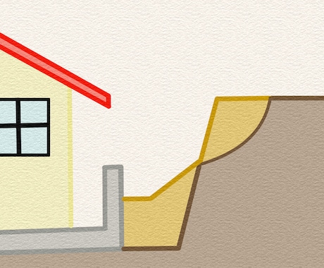 建築・宅地造成の構造支援致します がけや擁壁でお困りの方に解決方法を提案します イメージ1