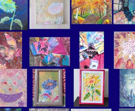 お試し＊絵画【使用目的自由】描きます ご依頼⇒制作の一往復のみ＆商用利用可　お試しご依頼に最適です イメージ2