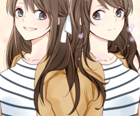 アイコン・バストアップ作成いたします 女の子でも男の子でも喜んでお描き致します。 イメージ2