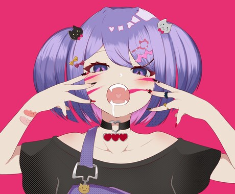 何回でもリテイクおk！可愛い女の子描きます イラストをお描きします！ 版権、創作等は問いません。 イメージ2
