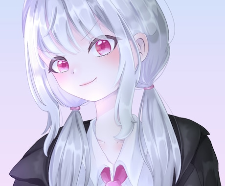 透明感ある垢抜け可愛い女の子のイラスト提供をします イメージ1