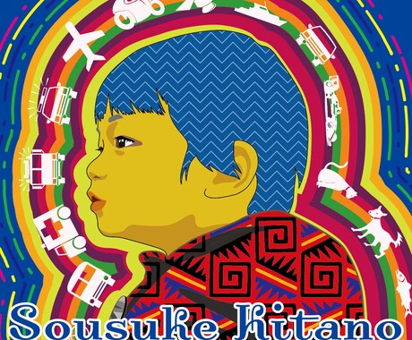 似顔絵　リアル、横顔ます おしゃれに記念に残るイラストにします。 イメージ2