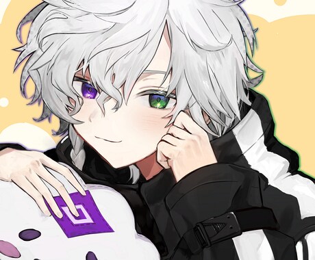 歌ってみたサムネ、グッズ、配信用イラスト描きます 一枚絵描きます！お気軽にご相談ください イメージ2