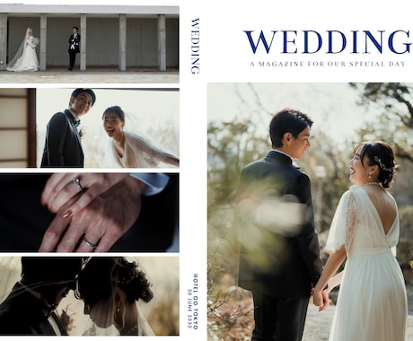 結婚式のプロフィールブック作成します 結婚式の雰囲気に合わせた、世界にひとつのプロフィールブック イメージ2