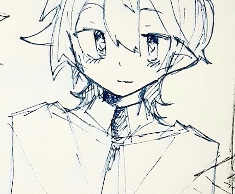 モノクロ線画でオシャレなアイコンを描きます ペンのタッチ、絵柄が気に入っていただければ嬉しいです！ イメージ2
