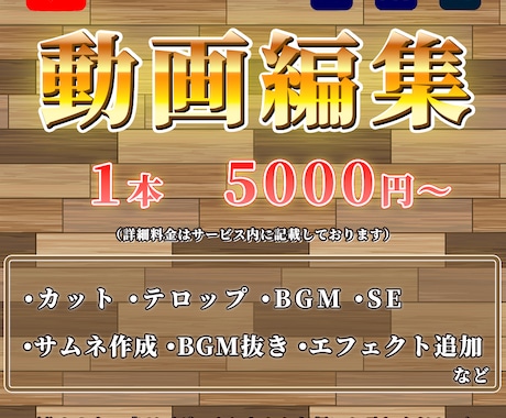 Youtube向けの動画編集のご依頼を承ります ご依頼者様の「イメージ」と「こだわり」に合わせて編集致します イメージ1