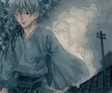 挿絵や個人的趣味のもの、イラスト描きます 和風に特化した絵描きの美しいイラストはいかがですか？ イメージ2