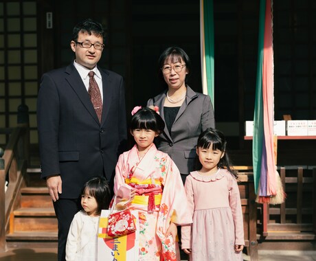 七五三・お宮参りを撮影します 自然な表情とご家族の空気を残します イメージ2
