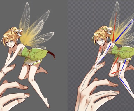 アニメーションであなたのイラスト動かします 動きをつけて命を吹き込無事ができます！ イメージ2
