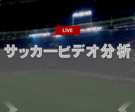 子どもでも分かりやすくサッカーのビデオ分析をします サッカー経験不要！わかりやすく丁寧にビデオ分析致します。 イメージ2