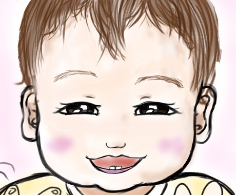 お子さんのかわいいアイコン描きます お子さんの今を、イラストにしてみませんか？ イメージ2