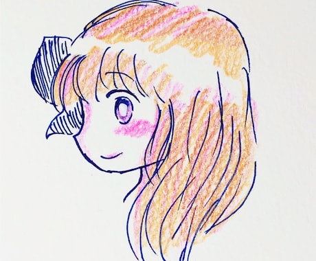 貴方だけのアナログイラスト描きます イメージ1