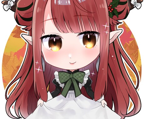 SDキャラ(ミニキャラ)描きます 可愛くキラキラしたSDキャラクター(ミニキャラ)お描きします イメージ2
