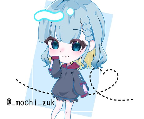 ミニキャラ描きます 活動者様向けの可愛いミニキャライラストを描いています。 イメージ2