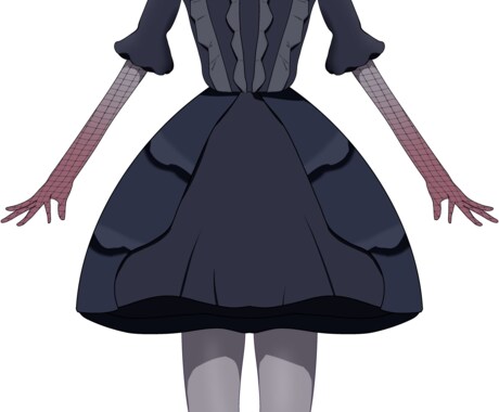 Live2D用パーツ分けイラストを安価で描きます Live2D用のパーツ分けイラストを早く安く描きます！ イメージ2