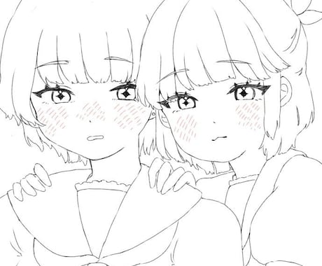ふわふわして可愛い雰囲気のイラスト制作します SNSアイコンや個人用イラストお受けします！ イメージ1