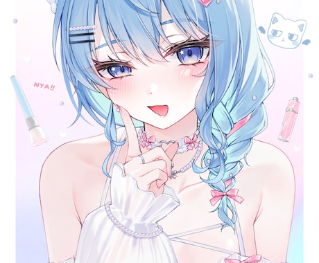 透明感のあるイラストを制作いたします イメージ1