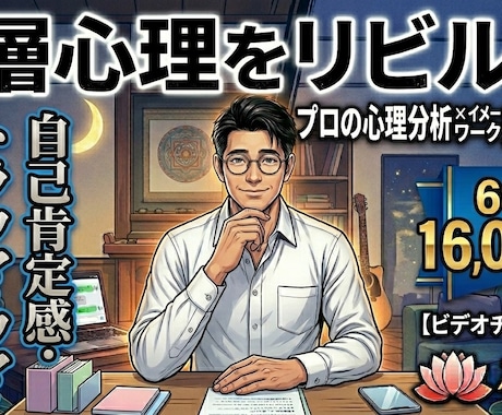 プロが潜在意識のリビルド×メンタルコーチングします 「自力」で頑張るあなたに、プロの「支え」を。 イメージ1