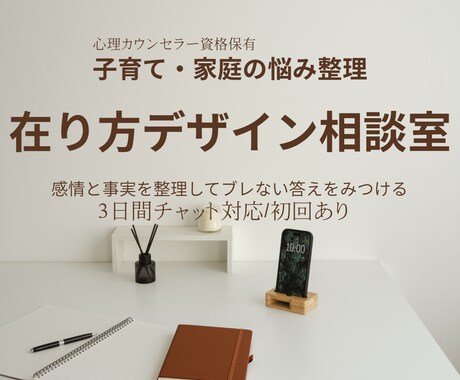 頭の中ぐるぐる止まらない人へ|３日で思考整理します 感情に振り回されて疲れている人へ イメージ1