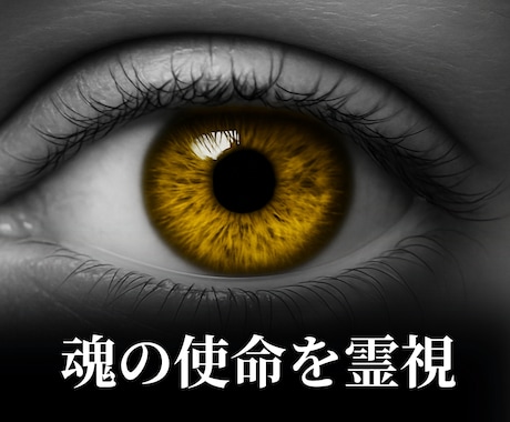魂の使命を霊視し、人生の転機と進む道を導きます 迷いや不安を霊視で解き明かし使命に沿った未来へ背中を押します イメージ1