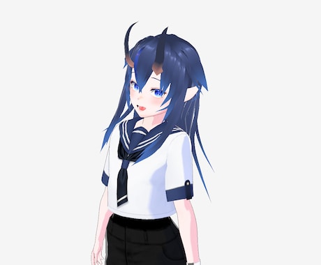 Vroidoを駆使して3Dモデリングします 素体のみお作りします！瞳の書き込みに自信あります！ イメージ2