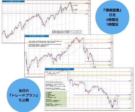 FX相場分析・トレードポイントを毎日配信します 環境認識、エントリー、決済　正しいトレード感覚を知って下さい イメージ2