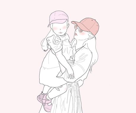 線画 アイコン 描きます イメージ1