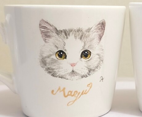 愛猫の似顔絵、作成いたします あのひとにも、あなたにも、寄り添える喜びを イメージ2