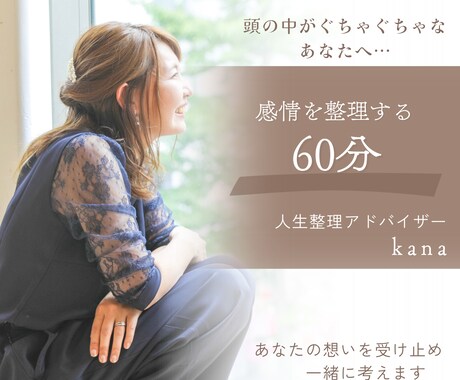 モヤモヤを言語化し整理します 優しく受け止め、でも現実的に整えます イメージ1