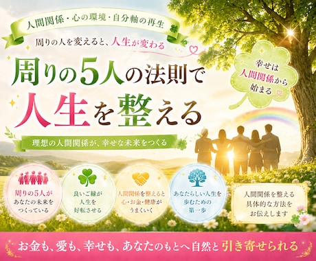 人間関係と心の環境を整えます 人生が軽くなる 心の整理サポート✧*｡ イメージ2