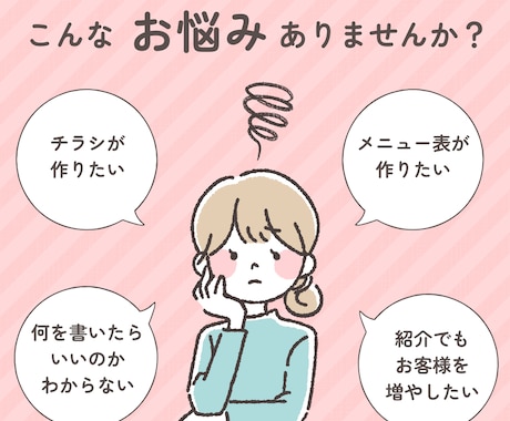小さな美容室専門コンサルがチラシ制作致します 他店の事例を活かした構成でお作りします イメージ2