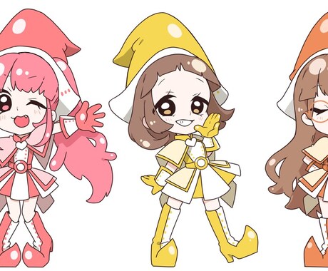 デフォルメイラスト描きます 人外、ケモ等もok！！お気軽にご相談ください イメージ2