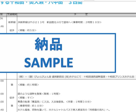 元旅行プランナーが国内旅行プランをご提案します 企画・手配・添乗を約６年経験した私がオーダーメイド旅行を作成 イメージ1