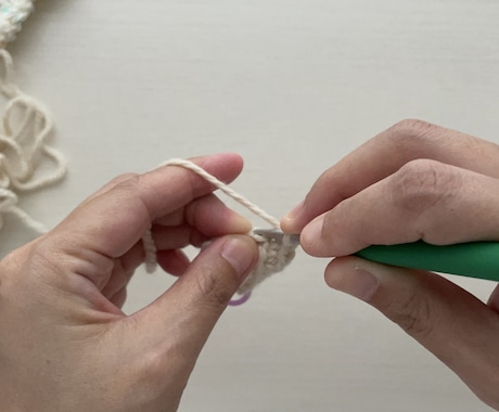 かぎ針編みのオンラインレッスンが受けられます それぞれのレベルに合わせてレクチャーいたします。 イメージ2