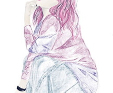 ファッション、イラスト描きます イメージ1