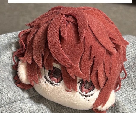 オリジナルぬいぐるみオーダー受け付けております どんな髪色でも大丈夫！デフォルメイラストがそのまま！ イメージ2