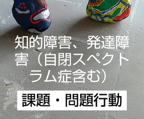 自傷、他傷、こだわり等起因を探り改善策を提案します 100名以上の支援実績と国研修講師経験から多数の事例を所持！ イメージ1