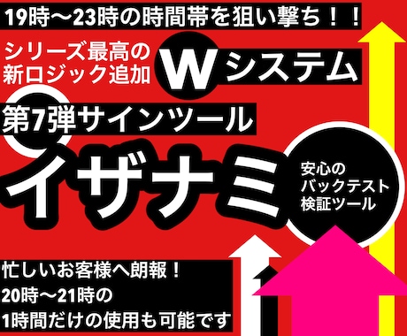 第7弾!シリーズ最高のサインツールを提供します シリーズ初のダブルサインツール!19時～23時を狙い撃ち!! イメージ1