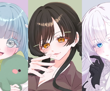 ちゅるんと透明感あるラフタッチのイラストを描きます 簡易イラスト制作、夢絵、サムネイル用イラストなど イメージ2