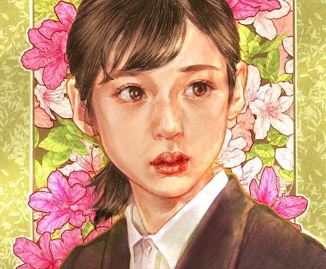 程よいリアル感で似顔絵やイラストをお描きします イメージ1
