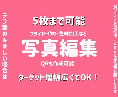 トレンドを取り入れたフライヤーや写真を作ります イメージ1