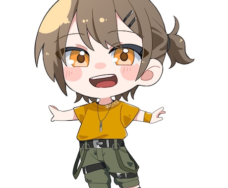 かわいいミニキャライラストを制作します 最短5日！商用利用対応◎かわいいミニキャラを制作します。 イメージ2