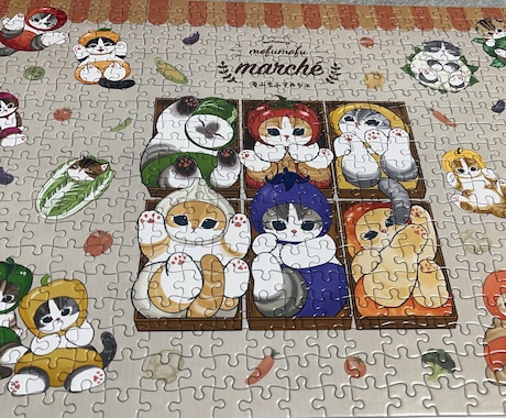 ジグソーパズルの組み立て代行します 1000ピースまで／フレームなし イメージ2