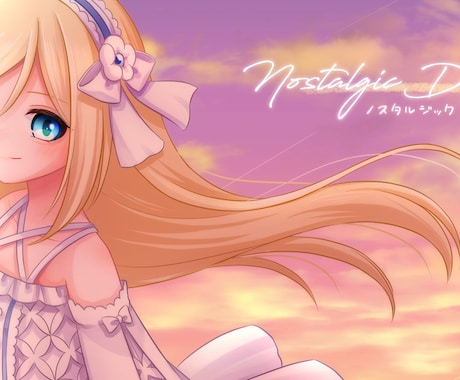 オリジナル楽曲のイラストを制作致します 楽曲のイメージを大切にしたイラストを制作致します。 イメージ1