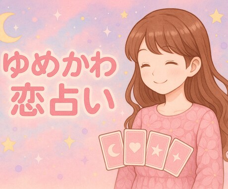 ゆめかわ恋占い♡心に響くことばを残します 四柱推命×霊視×数術をつかってそっと温かいメッセージを♡ イメージ1