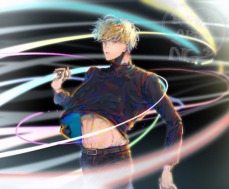 色彩にこだわったイラスト作成します 唯一無二の色彩鮮やかなイラストです イメージ1